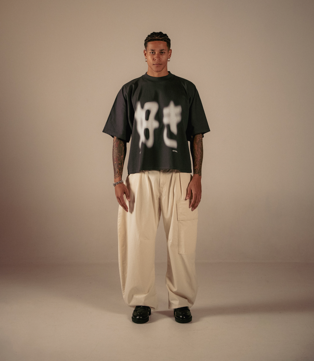 Box Tee (Charcoal) - PRESALE
