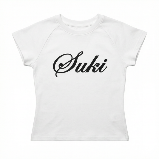 Script Baby Tee (004)