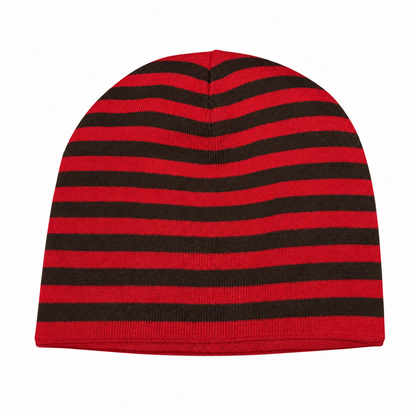 REVERSIBLE BEANIE - RED