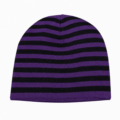 REVERSIBLE BEANIE - PURPLE