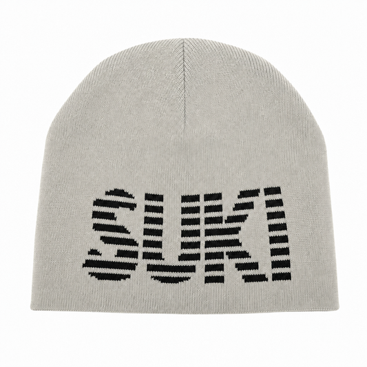 REVERSIBLE BEANIE - GREY
