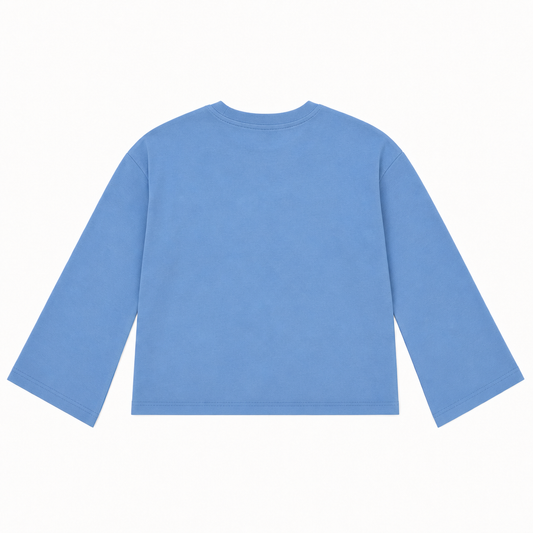 BELL LONG SLEEVE - BABY BLUE