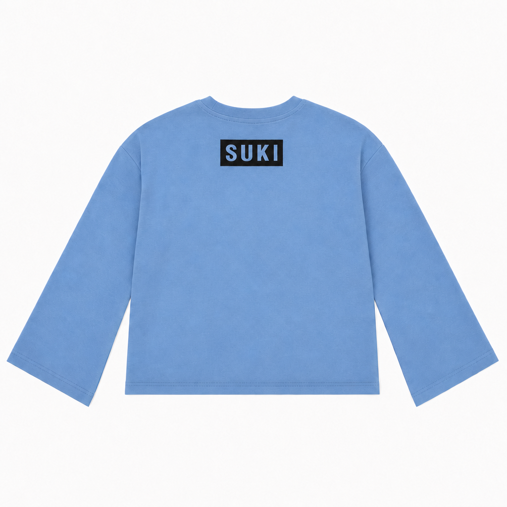 BELL LONG SLEEVE - BABY BLUE