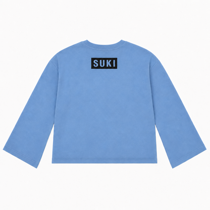 BELL LONG SLEEVE - BABY BLUE