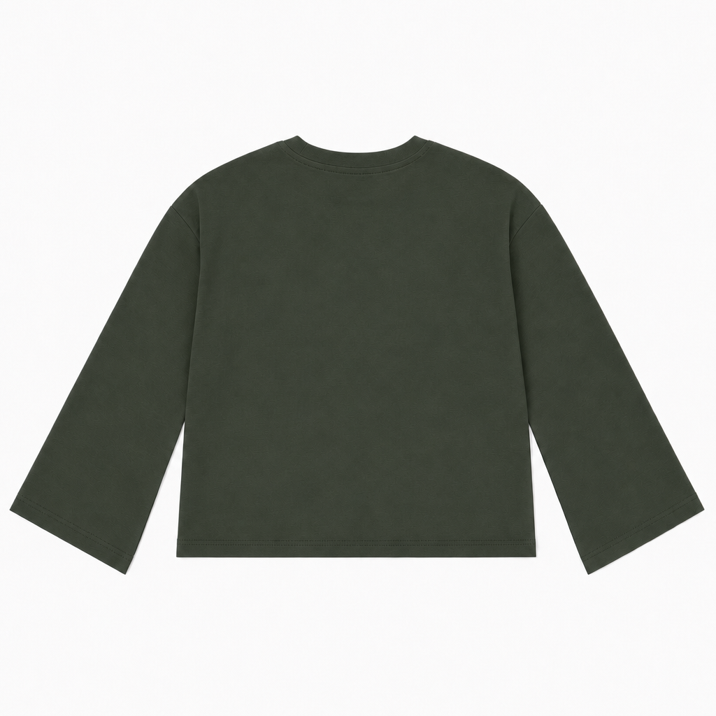 BELL LONGSLEEVE - FOREST GREEN