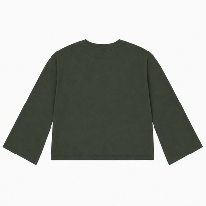 BELL LONGSLEEVE - FOREST GREEN