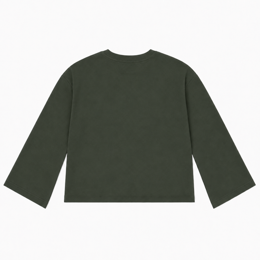 BELL LONGSLEEVE - FOREST GREEN