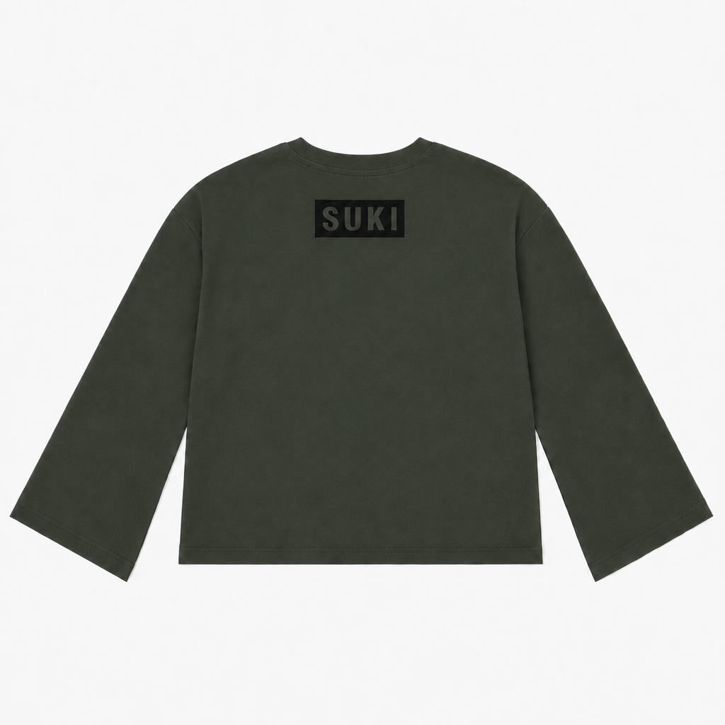BELL LONGSLEEVE - FOREST GREEN