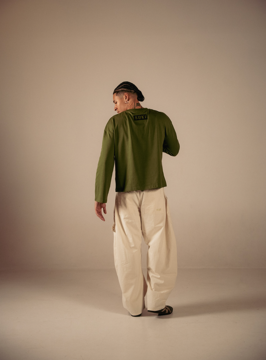 BELL LONGSLEEVE - FOREST GREEN