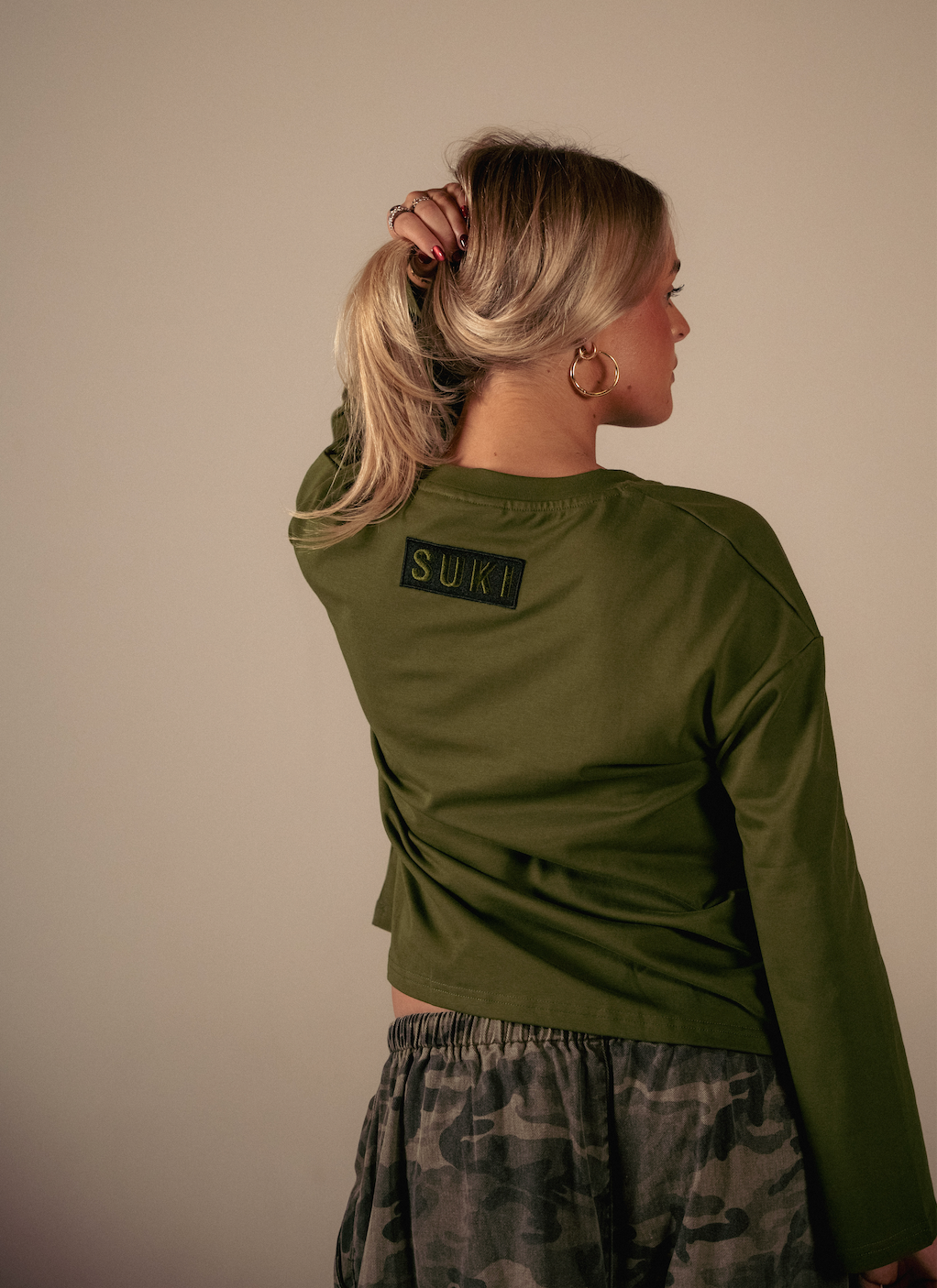 BELL LONGSLEEVE - FOREST GREEN
